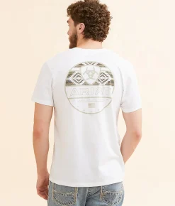 Graphic T-Shirts | Ariat Trailblaze Circle T-Shirt White