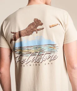 Tops | Fieldstone Training Day T-Shirt Moonbeam