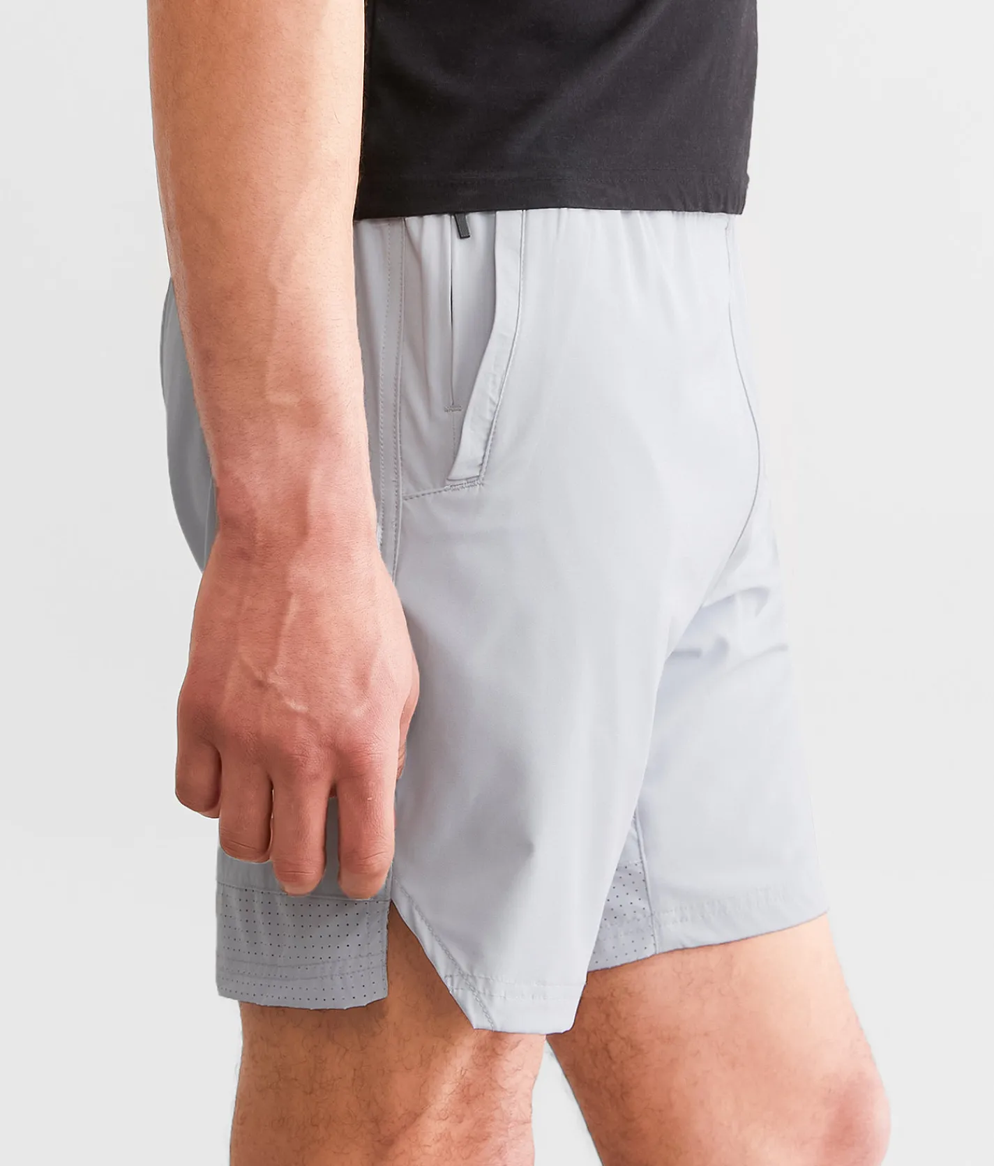 Bottoms|Activewear | Maven Co-op Train Performance Stretch Short Grey
