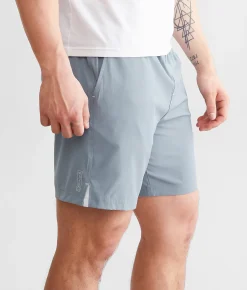 Bottoms|Activewear | Maven Co-op Train Workout Stretch Short Stone Blue