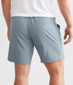 Bottoms|Activewear | Maven Co-op Train Workout Stretch Short Stone Blue