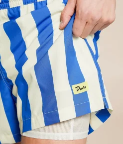 Bottoms|Swimwear | Duvin Traveler Volley Swim Trunks Blue