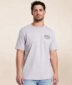 RVCA Trax T-Shirt Lilac Outlet