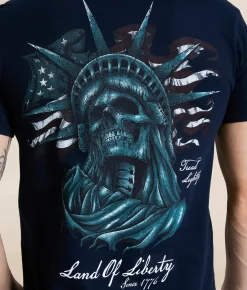 Tops|Graphic T-Shirts | Howitzer Tread Lightly T-Shirt Obsidian