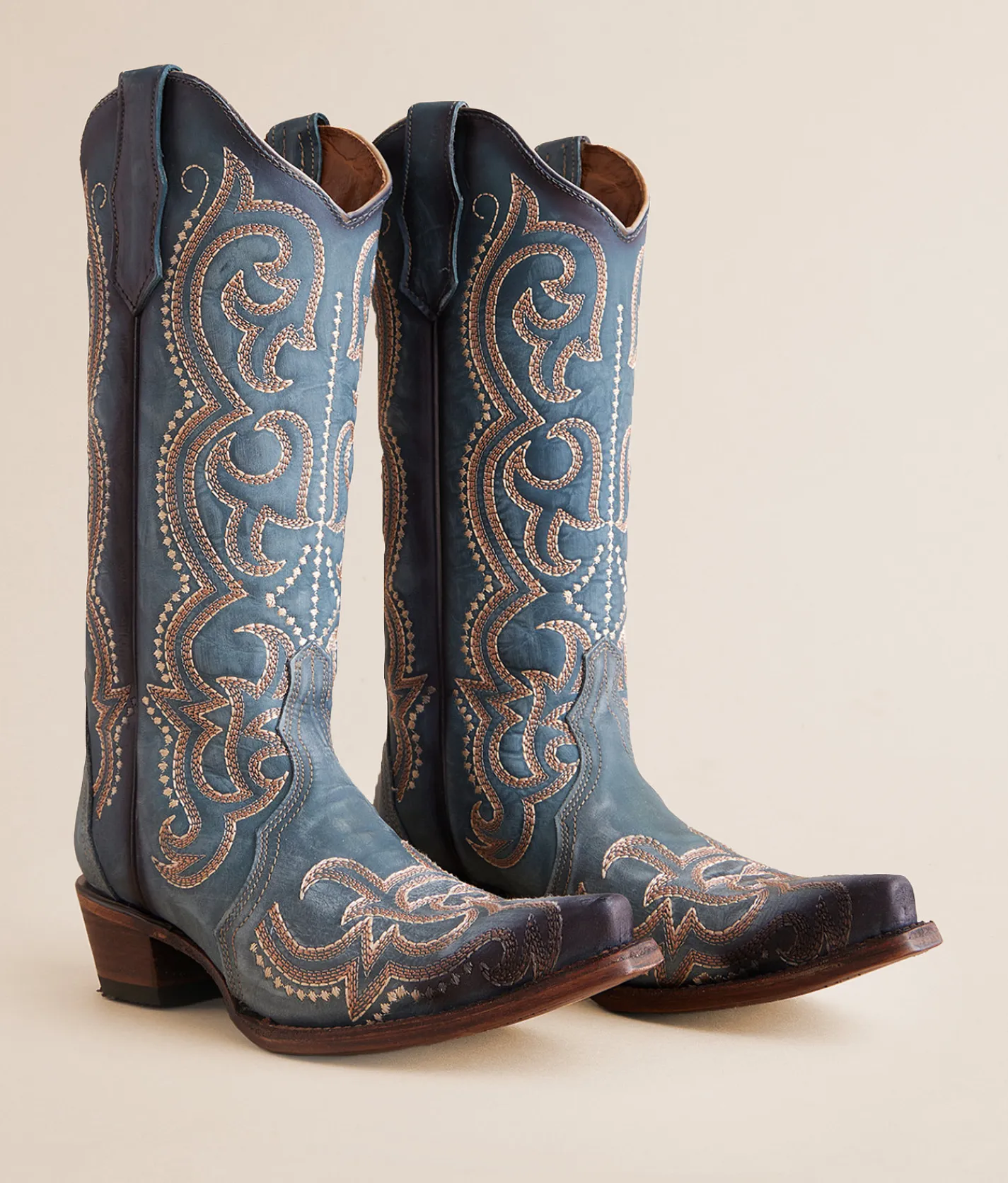 Shoes | Circle G by Corral Triad Western Leather Boot Blue Jean