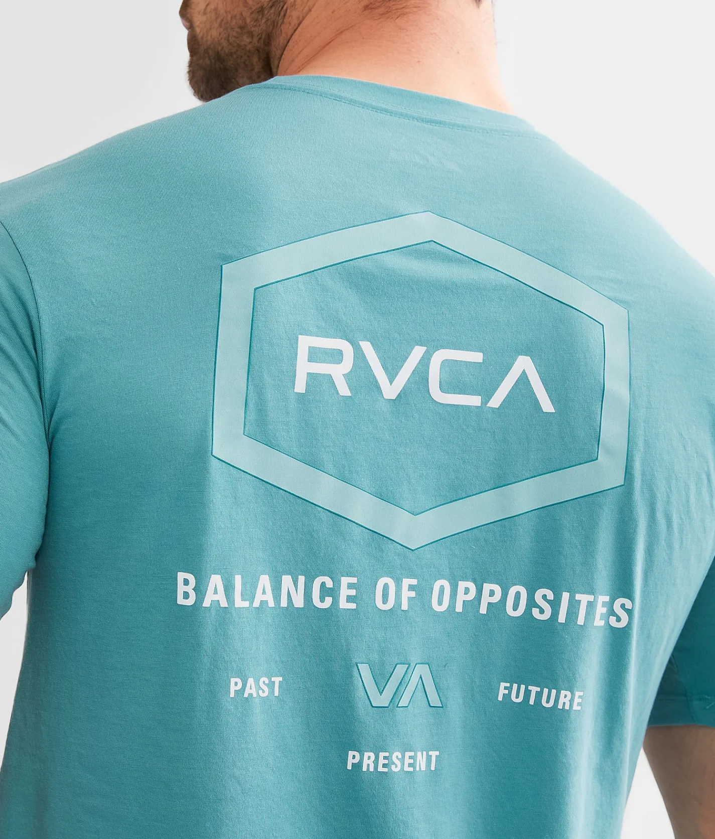 Graphic T-Shirts|Activewear | RVCA Tri Balance Sport T-Shirt Hydro