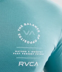 Graphic T-Shirts|Activewear | RVCA Tri Balance Sport T-Shirt Hydro