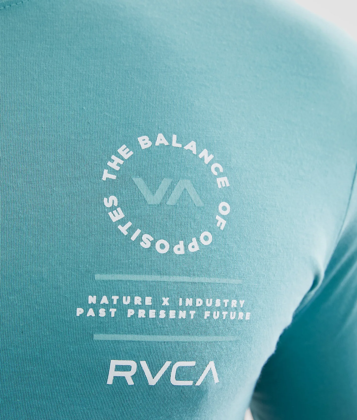 Graphic T-Shirts|Activewear | RVCA Tri Balance Sport T-Shirt Hydro