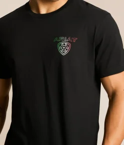 Graphic T-Shirts | Ariat Tricolor Toro T-Shirt Black