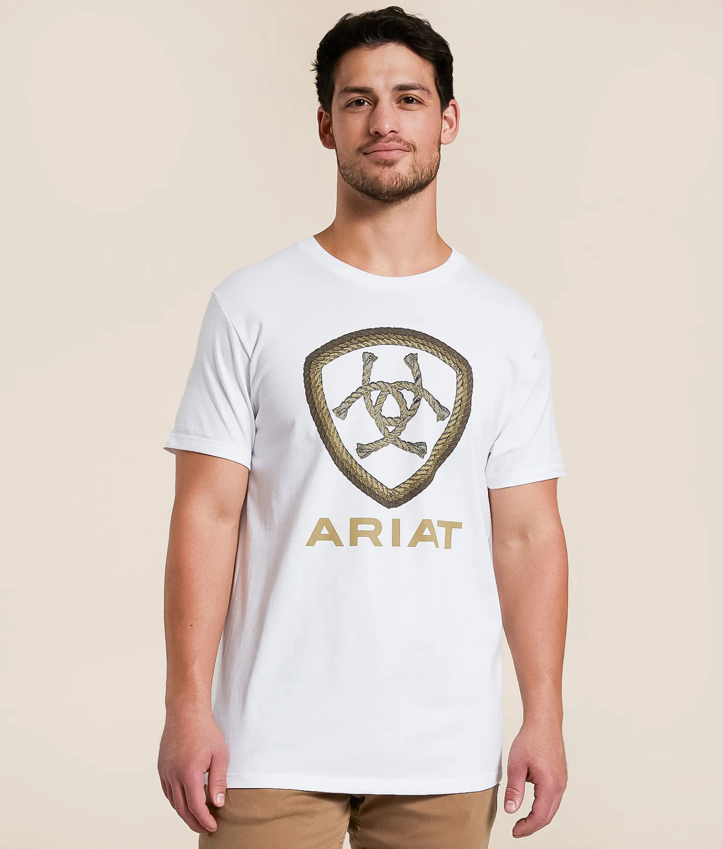 Graphic T-Shirts | Ariat Triple Shield T-Shirt White