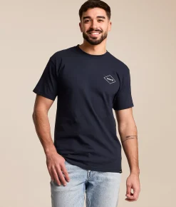 Hurley Tripod T-Shirt Navy Outlet
