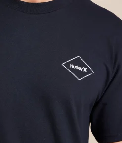 Hurley Tripod T-Shirt Navy Outlet