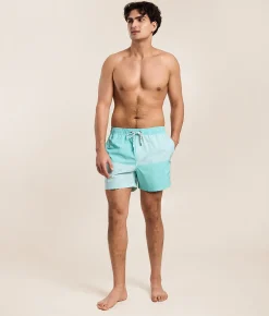 Bottoms|Swimwear | party pants Tristan Party Starter Stretch Swim Trunks Teal