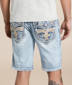 Rock Revival Tristan 12" Stretch Short Tristan H202 Hot