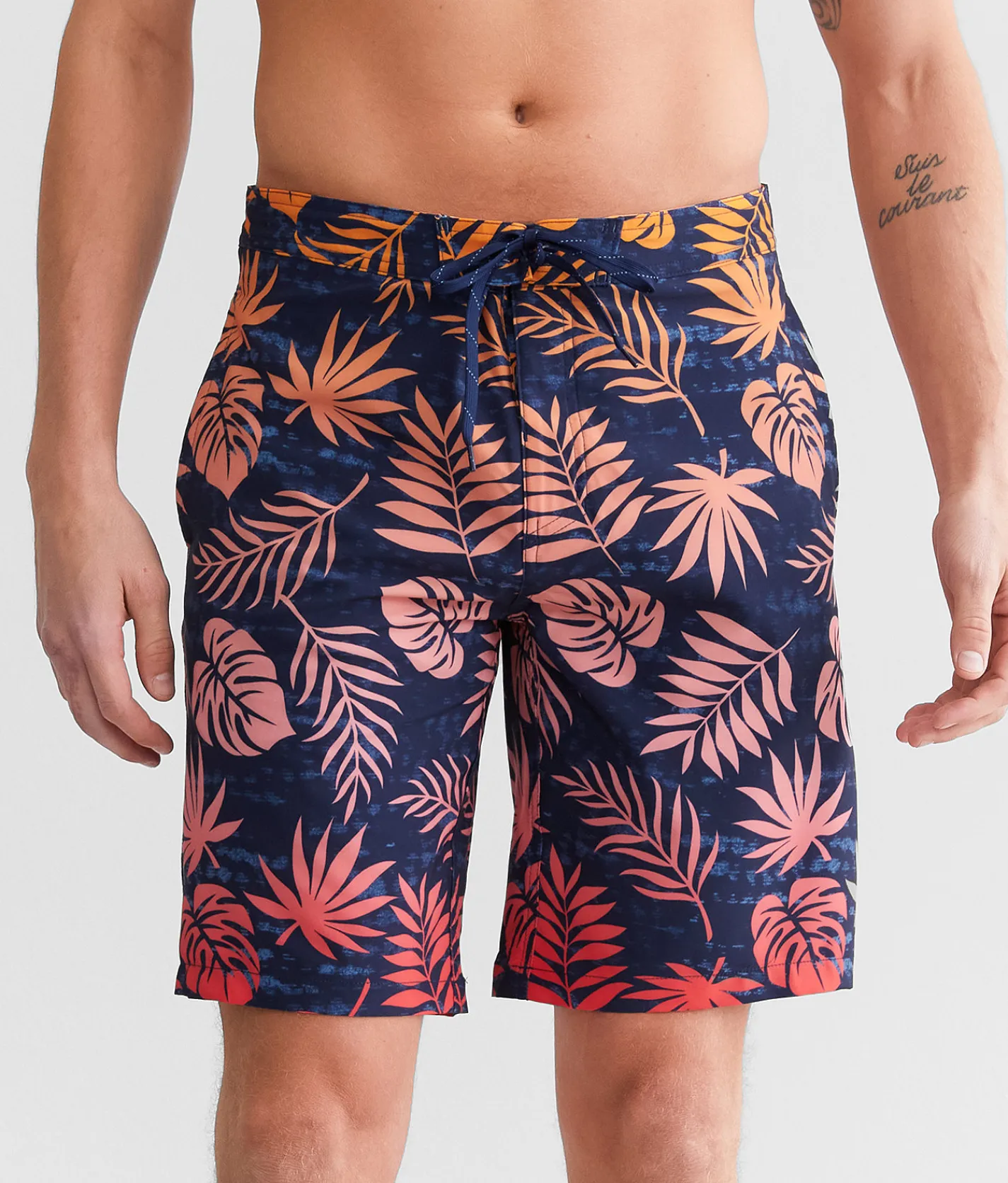Bottoms|Swimwear | Departwest Tropical Stretch Boardshort Multi