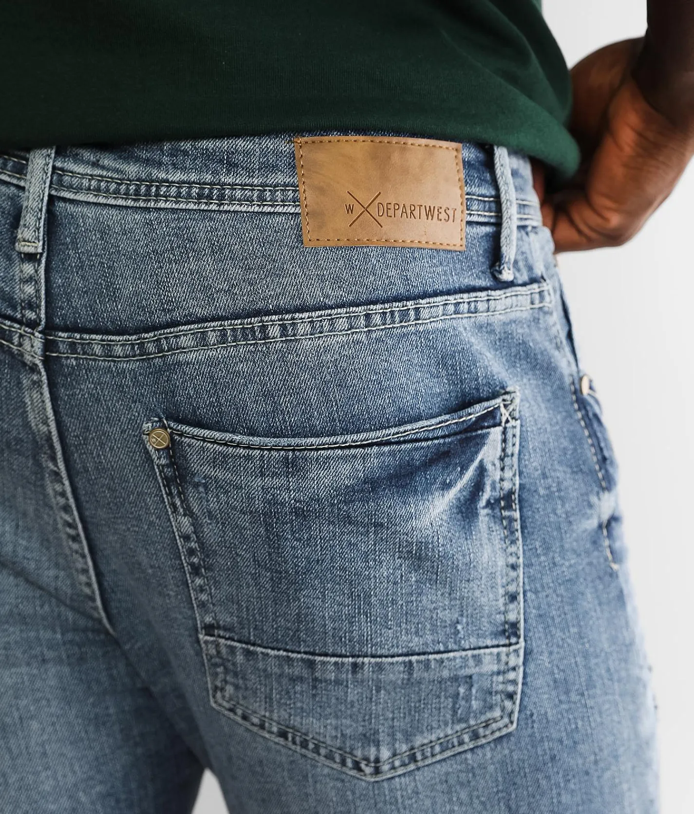 Sale Jeans|Bottoms | Departwest Trouper Straight Stretch Jean Clawson