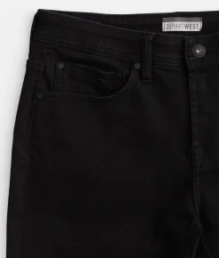 Bottoms|Jeans | Departwest Trouper Straight Stretch Jean Noir