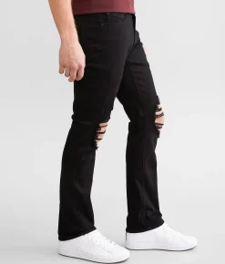 Bottoms|Jeans | Departwest Trouper Straight Stretch Jean Noir