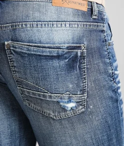 Sale Jeans|Bottoms | Departwest Trouper Straight Stretch Jean Aurora