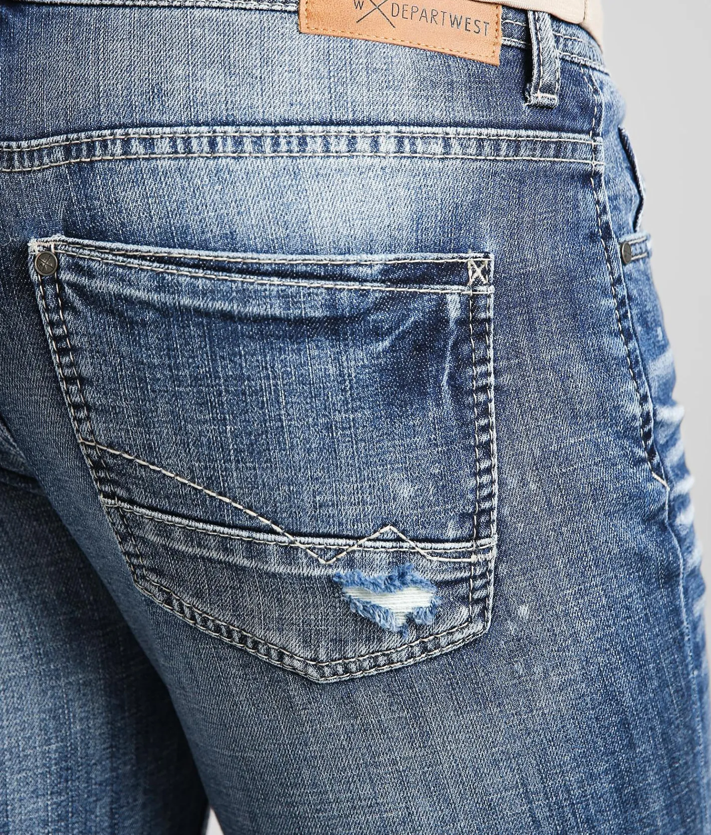 Sale Jeans|Bottoms | Departwest Trouper Straight Stretch Jean Aurora