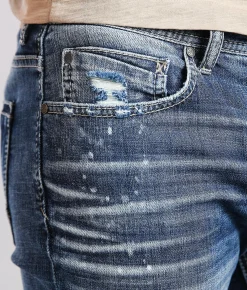 Sale Jeans|Bottoms | Departwest Trouper Straight Stretch Jean Aurora
