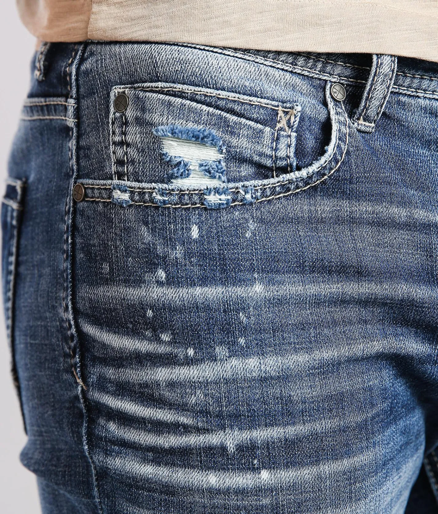 Sale Jeans|Bottoms | Departwest Trouper Straight Stretch Jean Aurora
