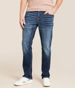 Bottoms|Jeans | Departwest Trouper Straight Stretch Jean Riverfall