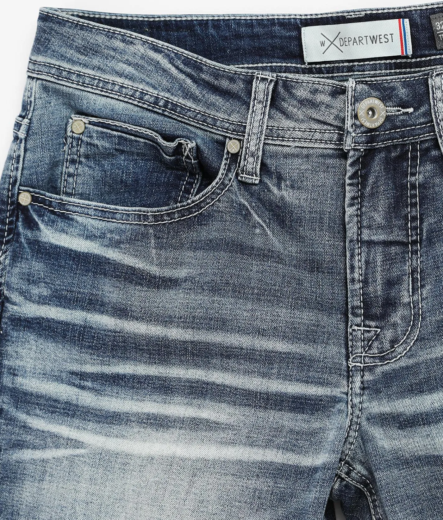 Sale Jeans|Bottoms | Departwest Trouper Straight Stretch Jean Acadian