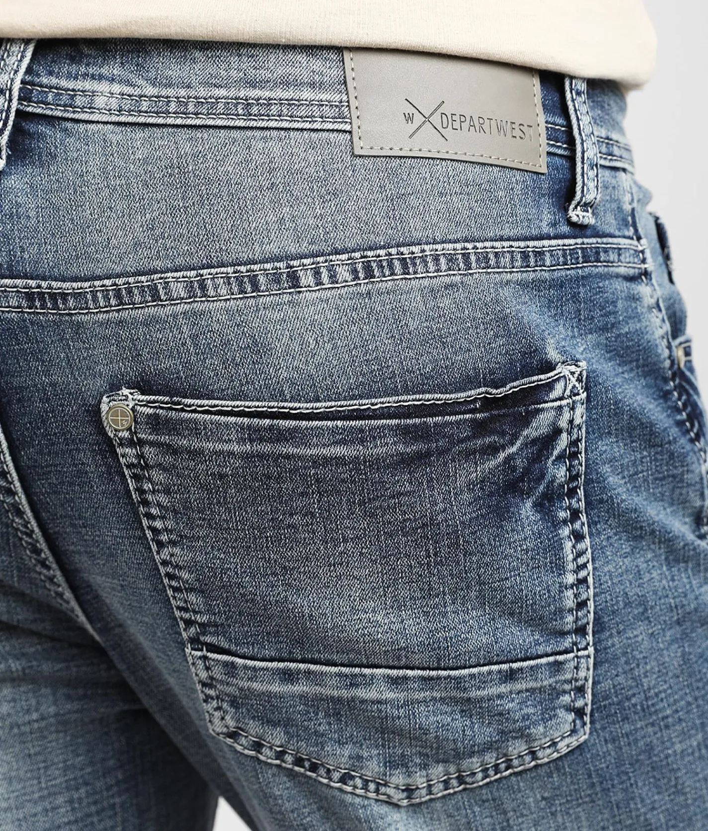 Sale Jeans|Bottoms | Departwest Trouper Straight Stretch Jean Acadian