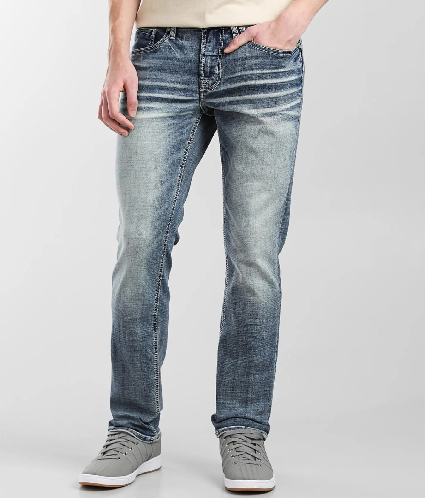 Sale Jeans|Bottoms | Departwest Trouper Straight Stretch Jean Acadian