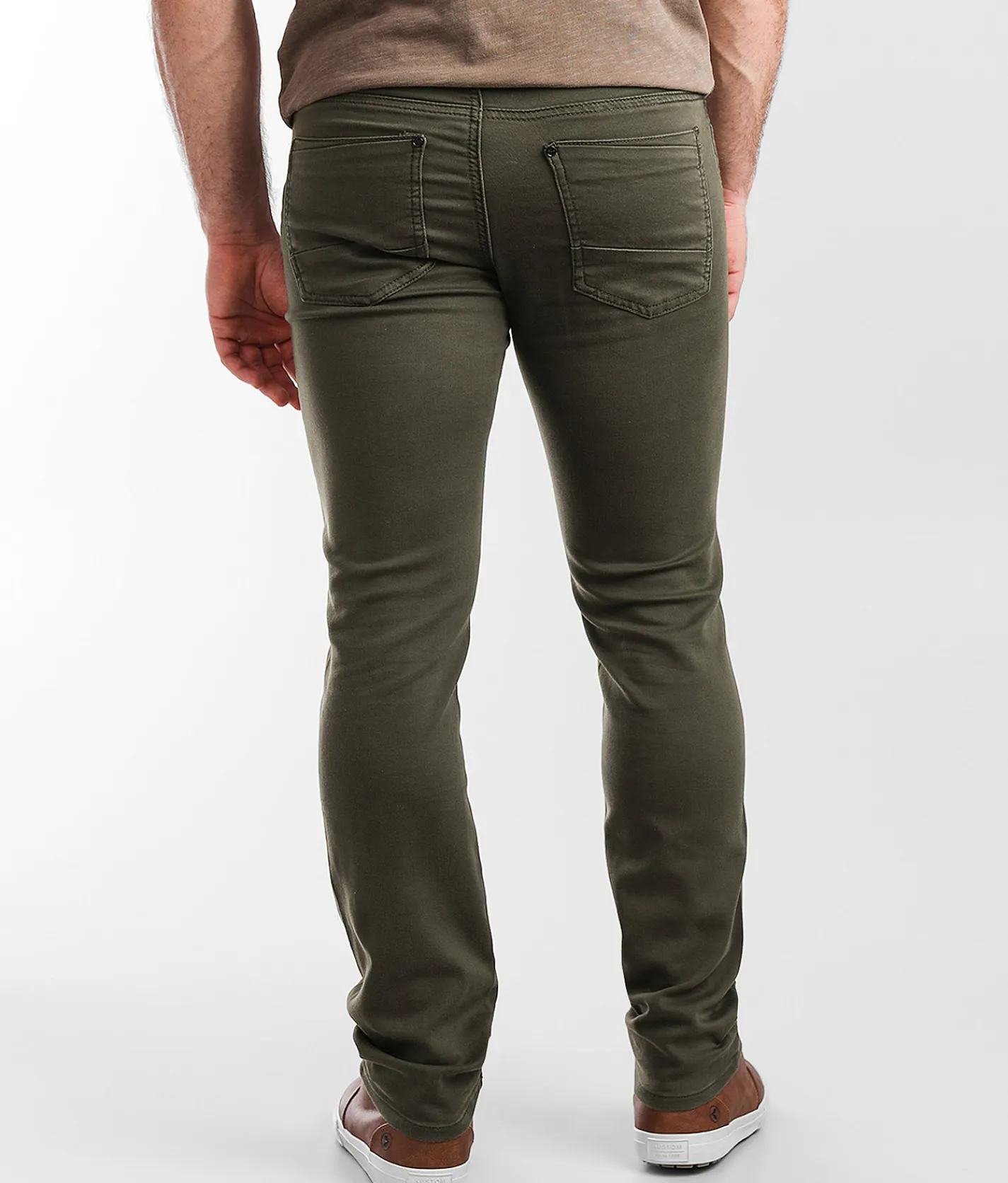 Departwest Trouper Straight Stretch Pant Olive New