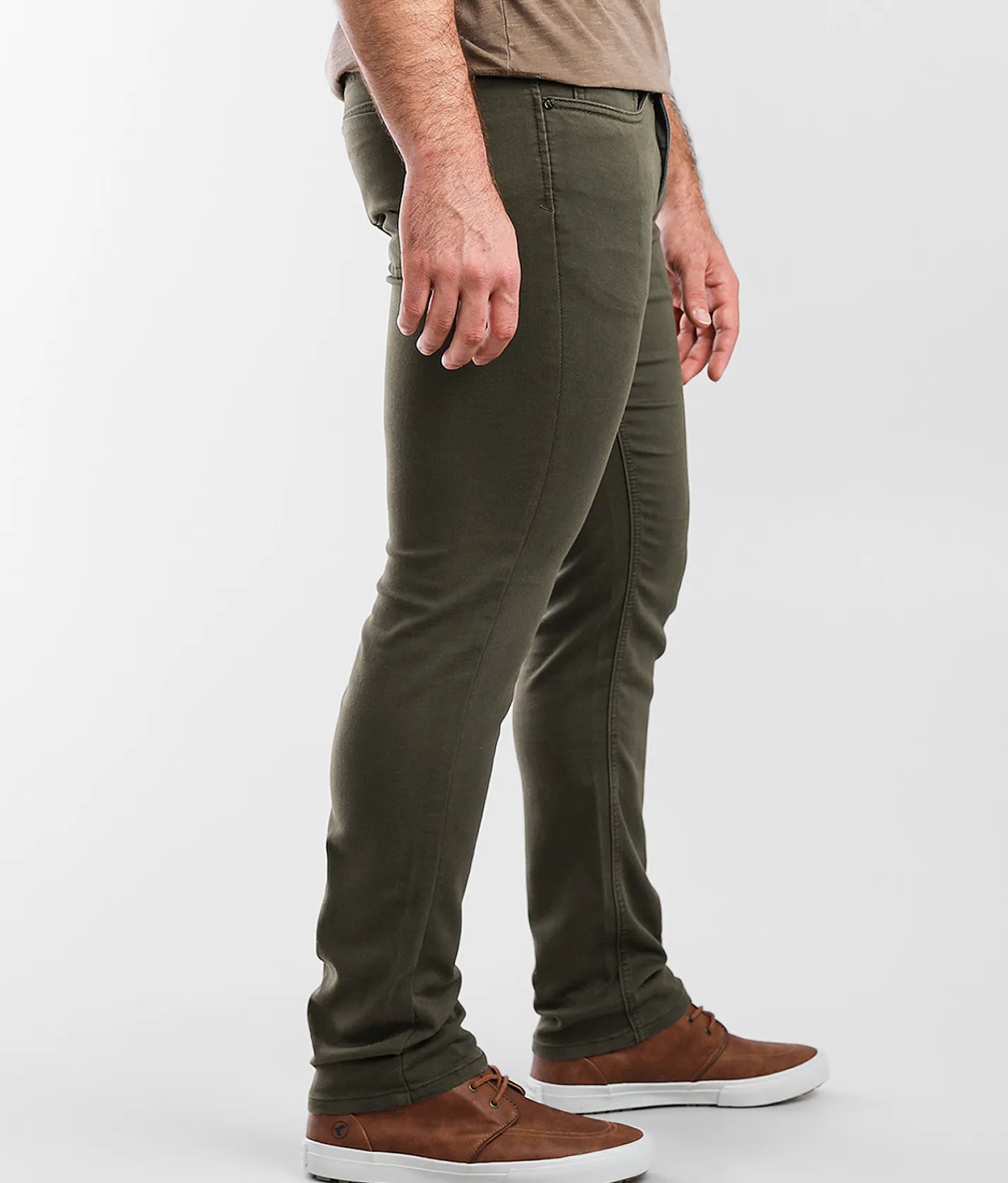 Departwest Trouper Straight Stretch Pant Olive New
