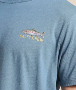 Salty Crew Trout Mount T-Shirt Slate Best