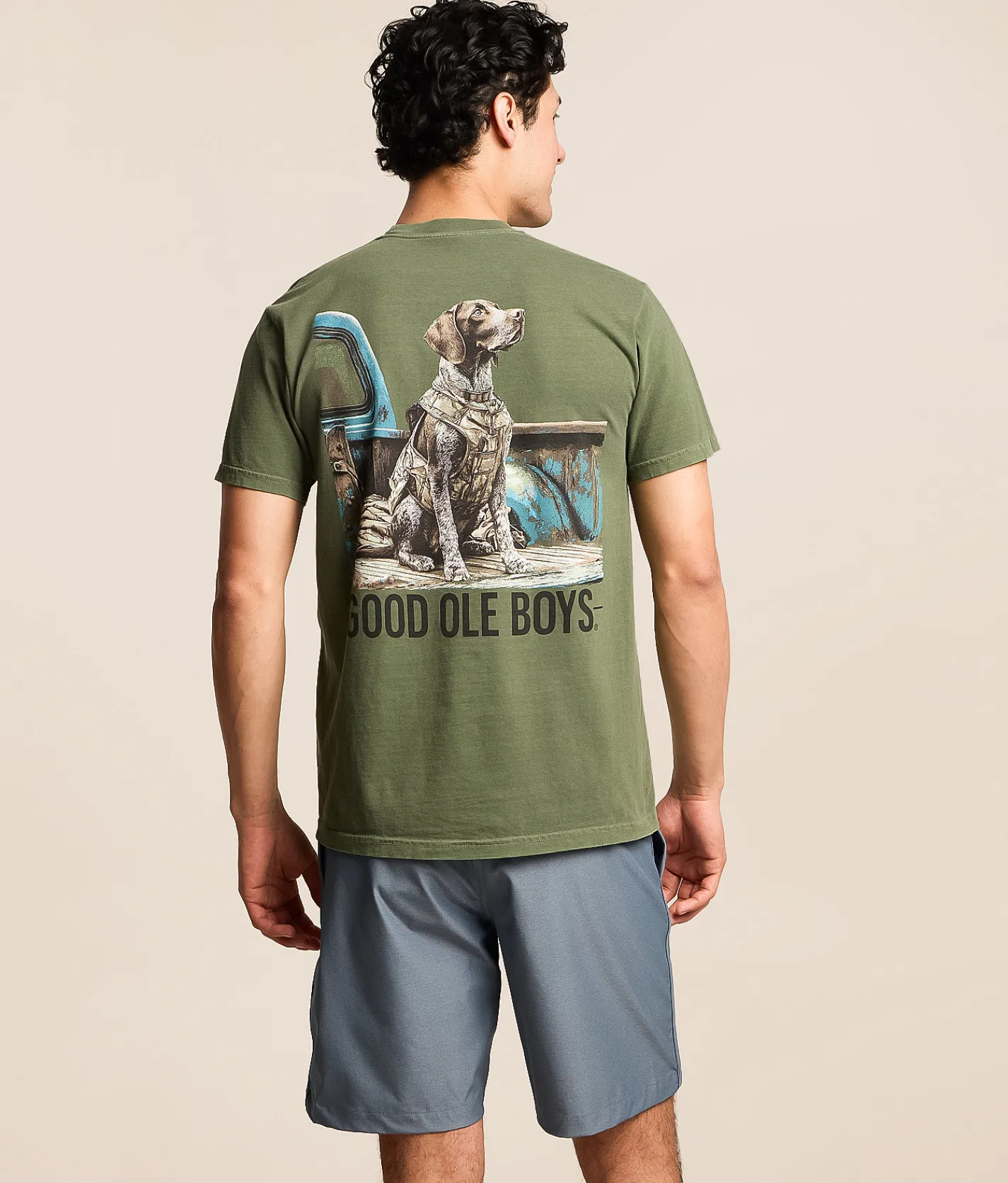 Tops | Good Ole Boys Outdoors Truck Bed Pointer T-Shirt Hemp