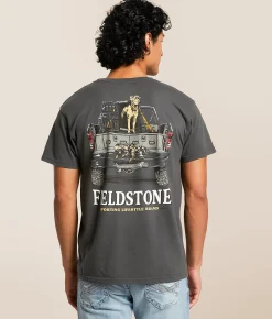Fieldstone Truck Bed T-Shirt Pepper Outlet