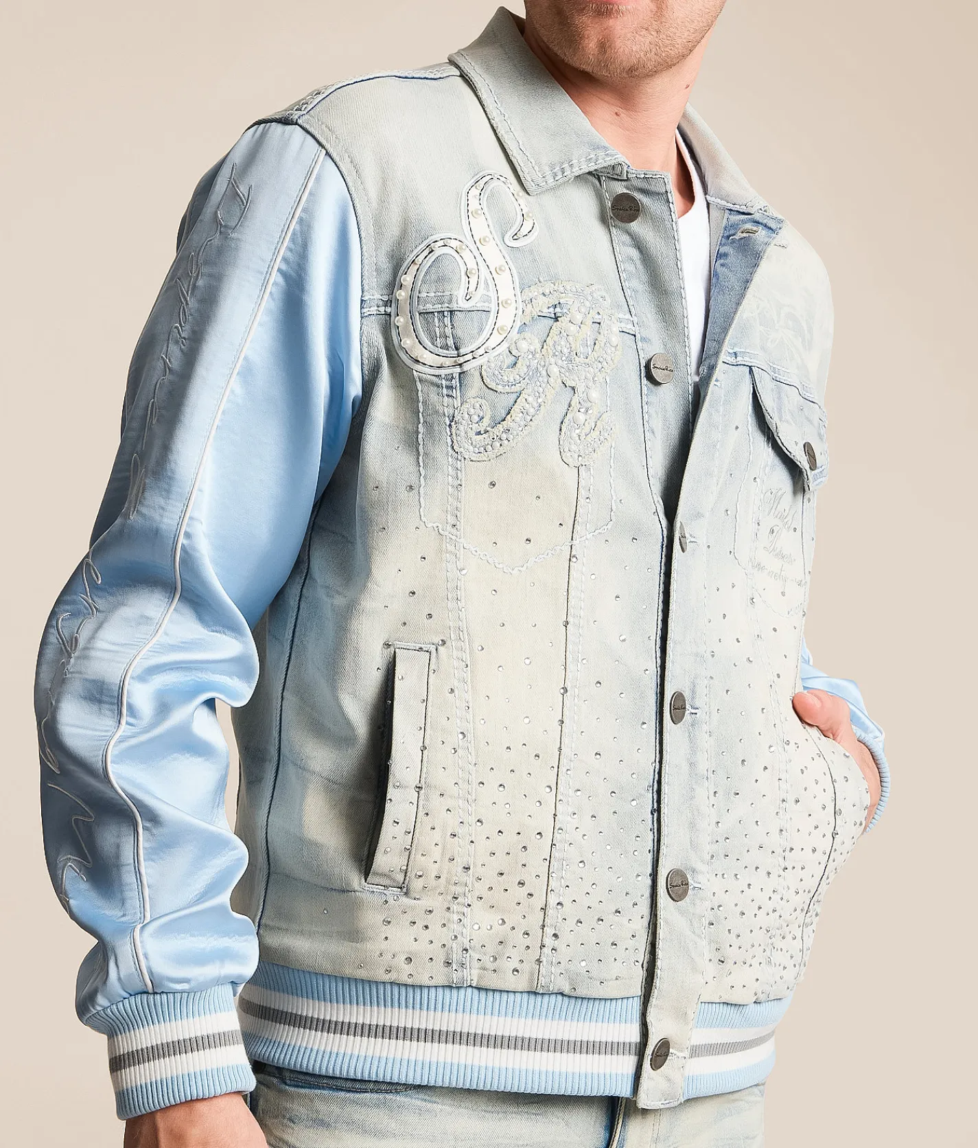 Tops|Coats & Jackets | Smoke Rise® Trucker Denim Jacket Brant Blue