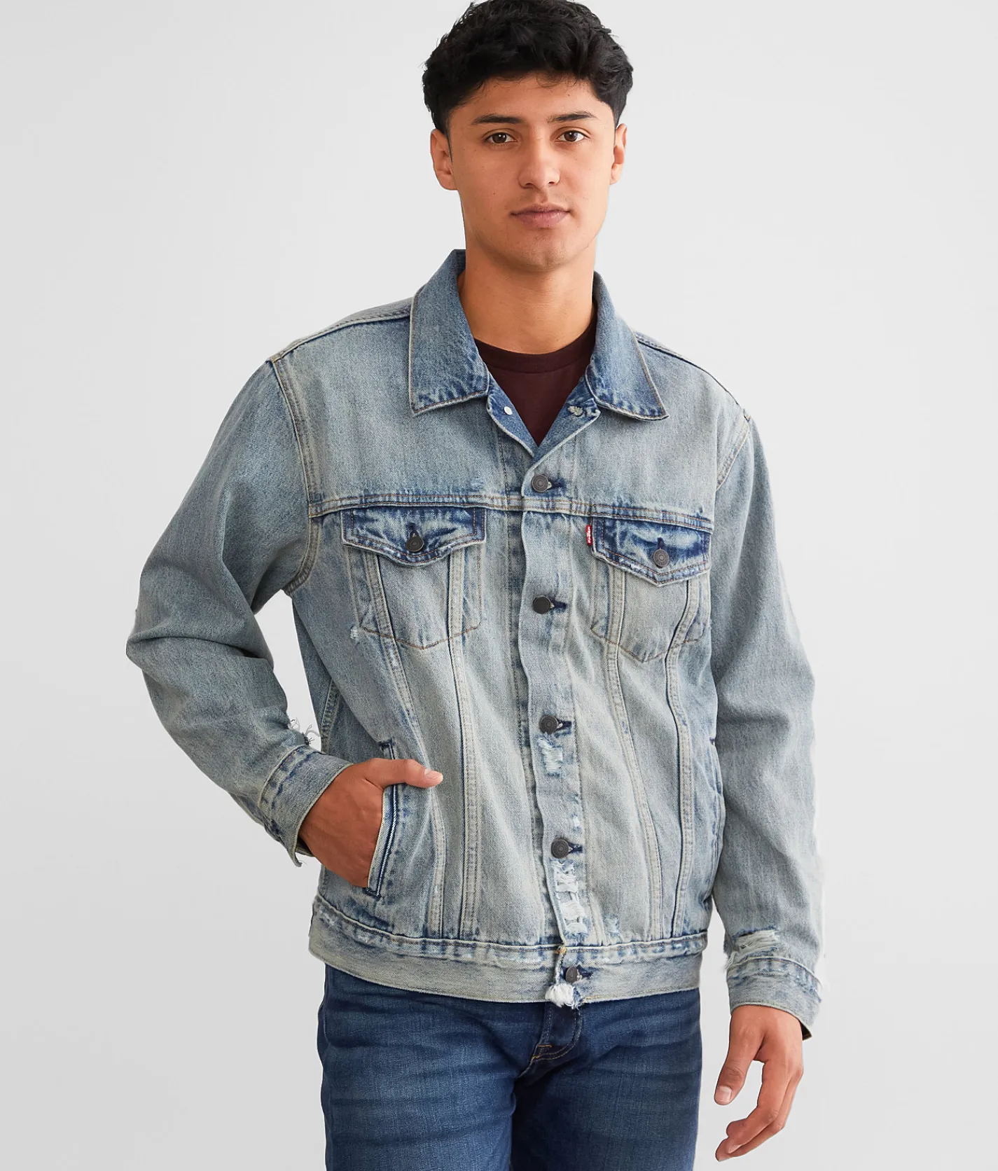 Coats & Jackets | Levi's® Trucker Denim Jacket Sharpe Super Dx
