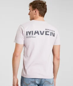 Maven Co-op Truncated T-Shirt Lilac Discount
