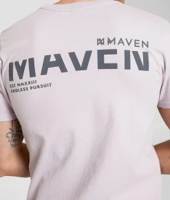 Maven Co-op Truncated T-Shirt Lilac Discount