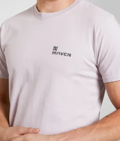 Maven Co-op Truncated T-Shirt Lilac Discount