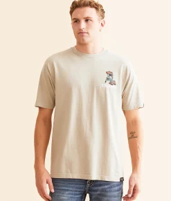 Graphic T-Shirts | Sullen Trust Me T-Shirt Chateau Grey