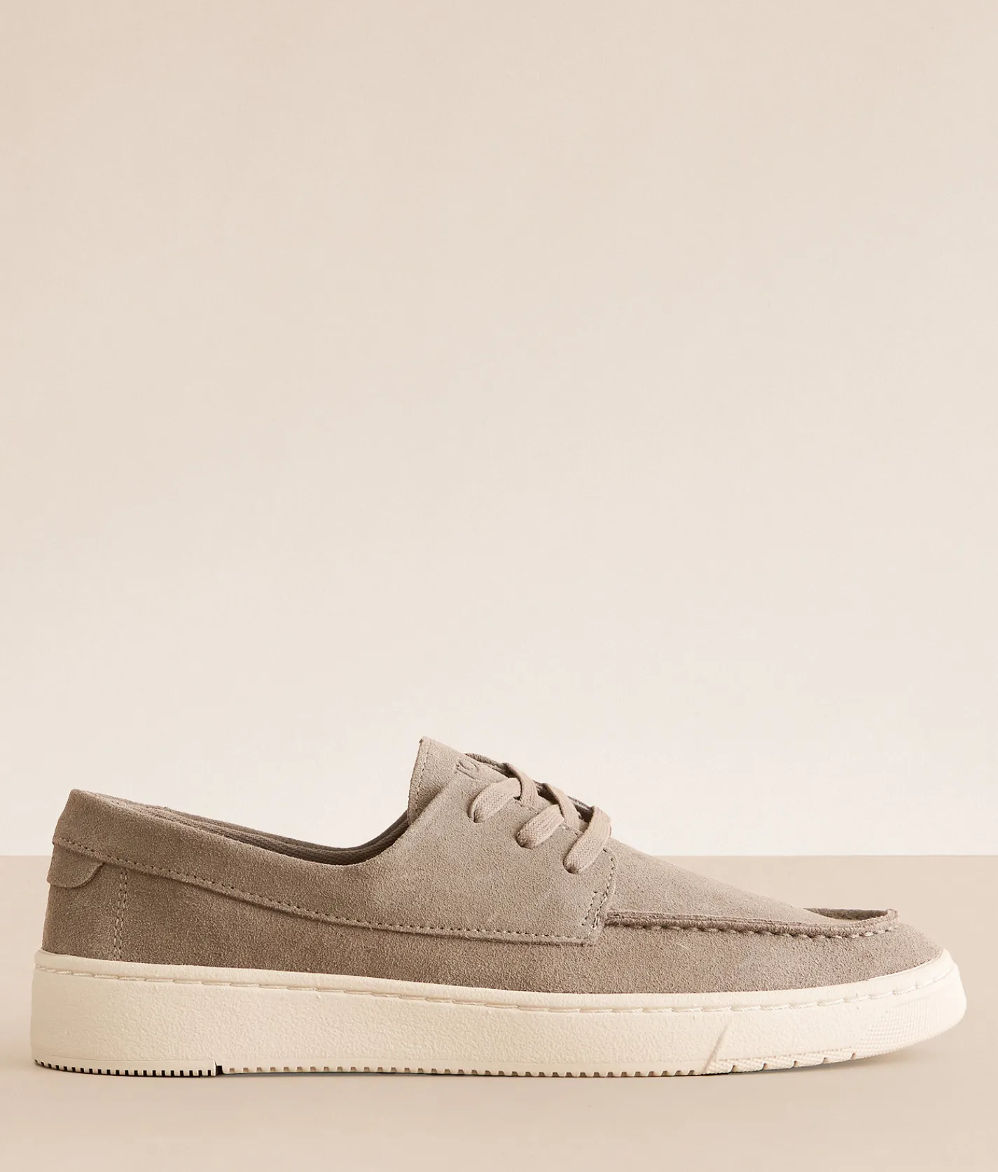 TOMS TRVL Light London Leather Shoe Dune Suede Sale