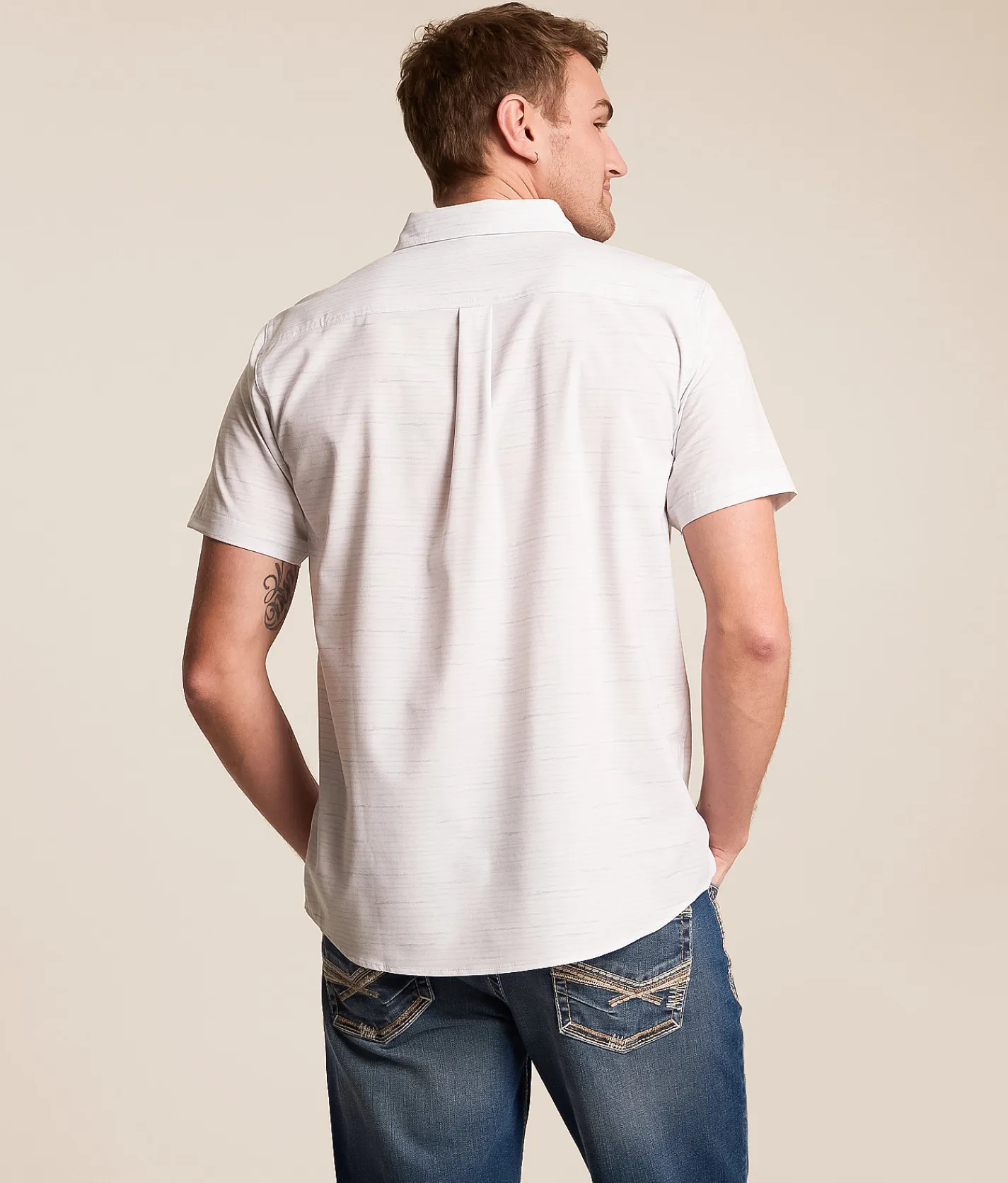 Tops | O'Neill Trvlr Traverse Stripe Performance Stretch Shirt Tofu