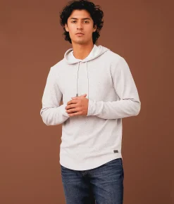 Outpost Makers Tucker Hoodie Bright White Vapor Blue New