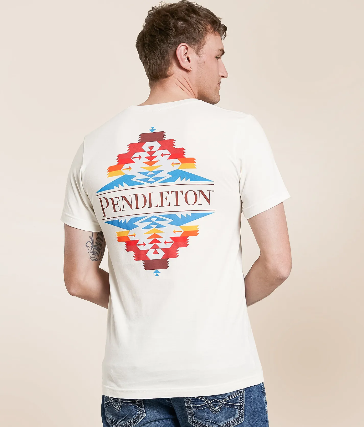 Tops|Graphic T-Shirts | Pendleton Tucson T-Shirt Vintage White