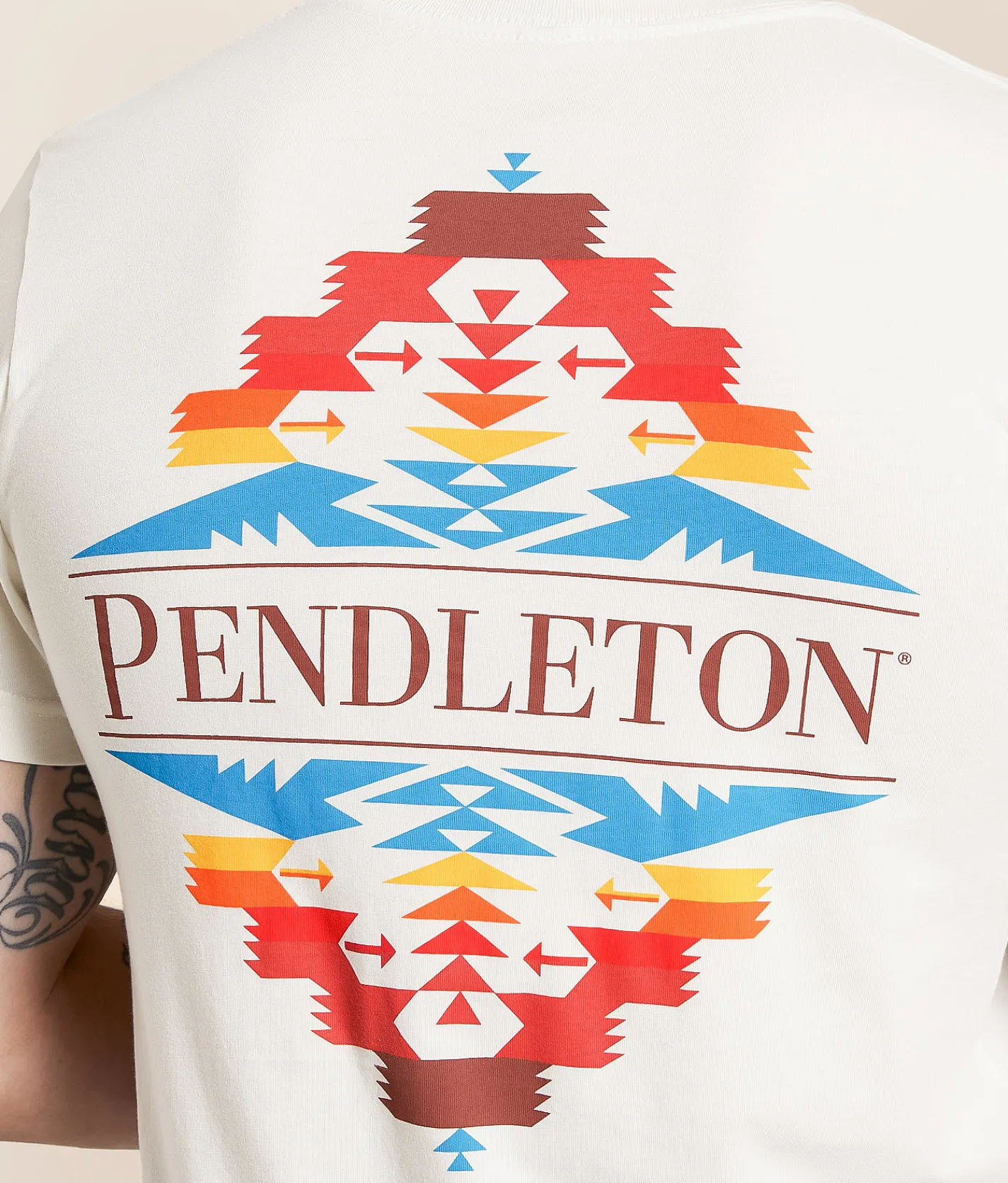 Tops|Graphic T-Shirts | Pendleton Tucson T-Shirt Vintage White