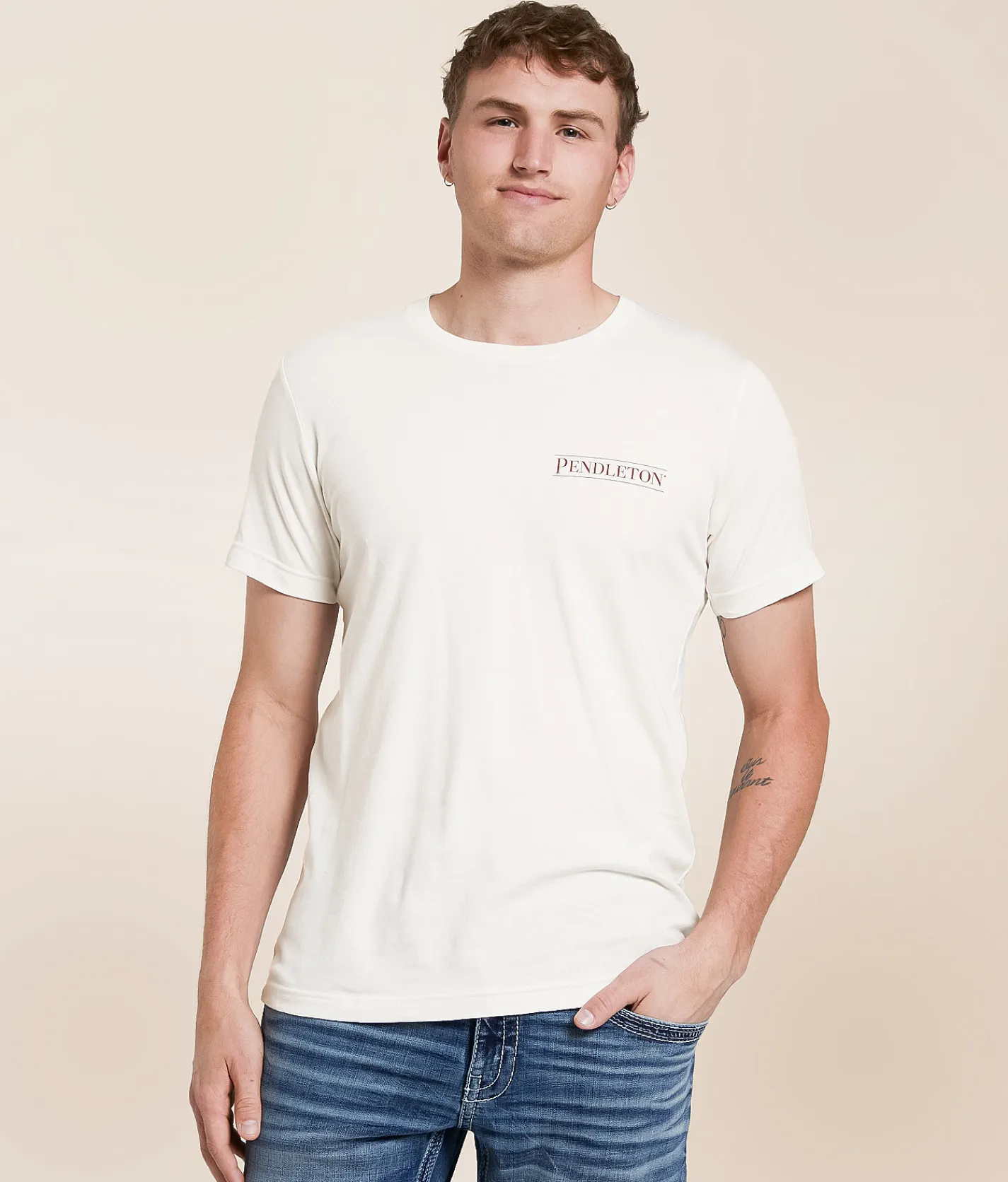 Tops|Graphic T-Shirts | Pendleton Tucson T-Shirt Vintage White