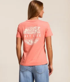 Tops | Salt Life Turtle Watch T-Shirt Ocean Coral