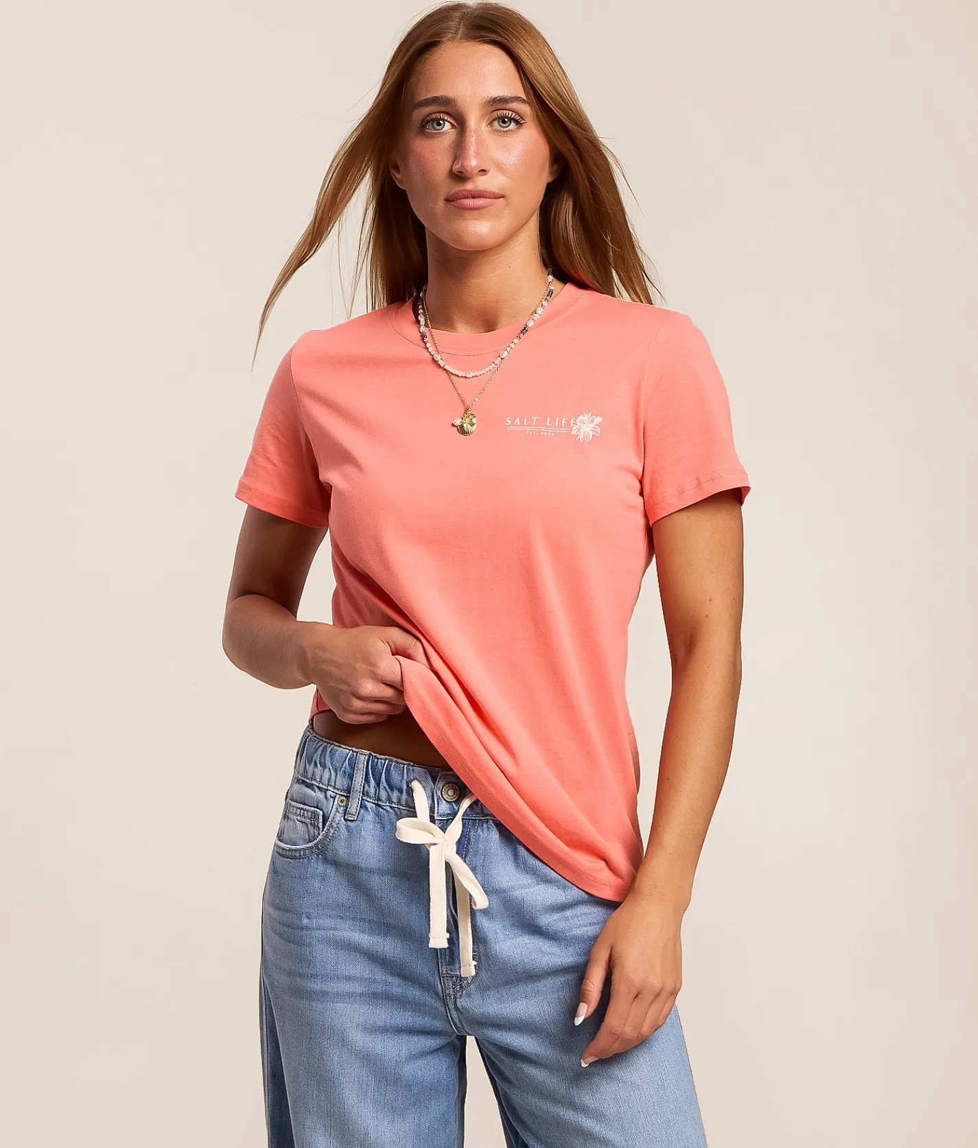 Tops | Salt Life Turtle Watch T-Shirt Ocean Coral
