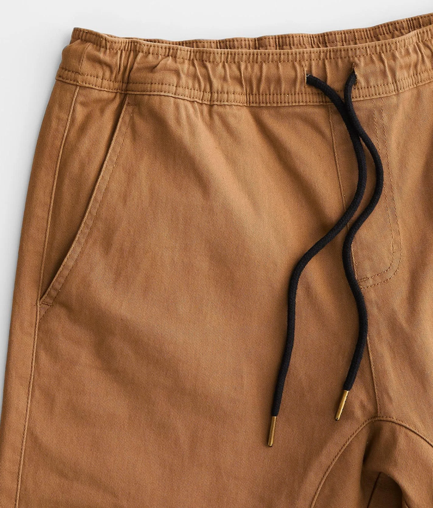 Departwest Twill Jogger Stretch Pant Tan Discount